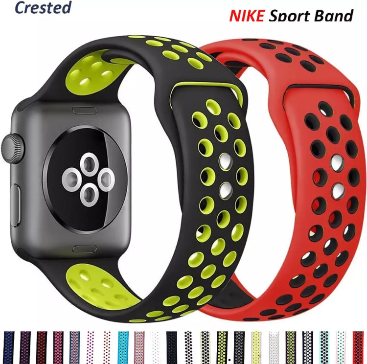 Signature Nike Apple Watch Silicone Sport Bands with Breathable Linings- for Selected Apple Watch 40mm Size - Super Savings Technologies Co.,LTD Signature Nike Apple Watch Silicone Sport Bands with Breathable Linings- for Selected Apple Watch 40mm Size - Super Savings Technologies Co.,LTD